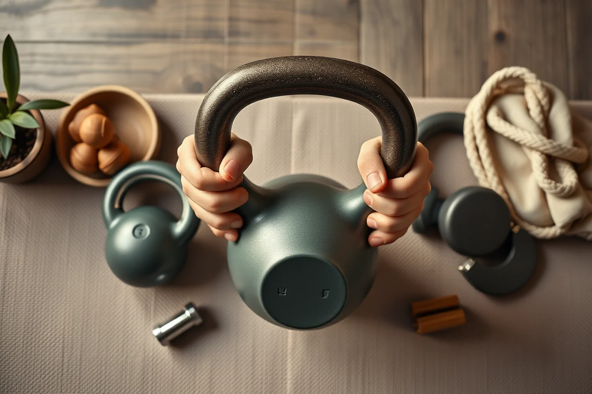 kettlebell set for home gym — Kettlebell Set For Home Gym (the finished result)